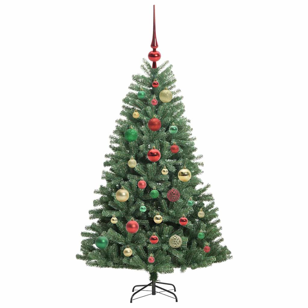 Albero di Natale Artificiale con Rami Pieghevoli Verde 120 cm | homemem39