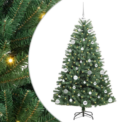 Albero di Natale Artificiale con Rami Pieghevoli Verde 150 cm | homemem39