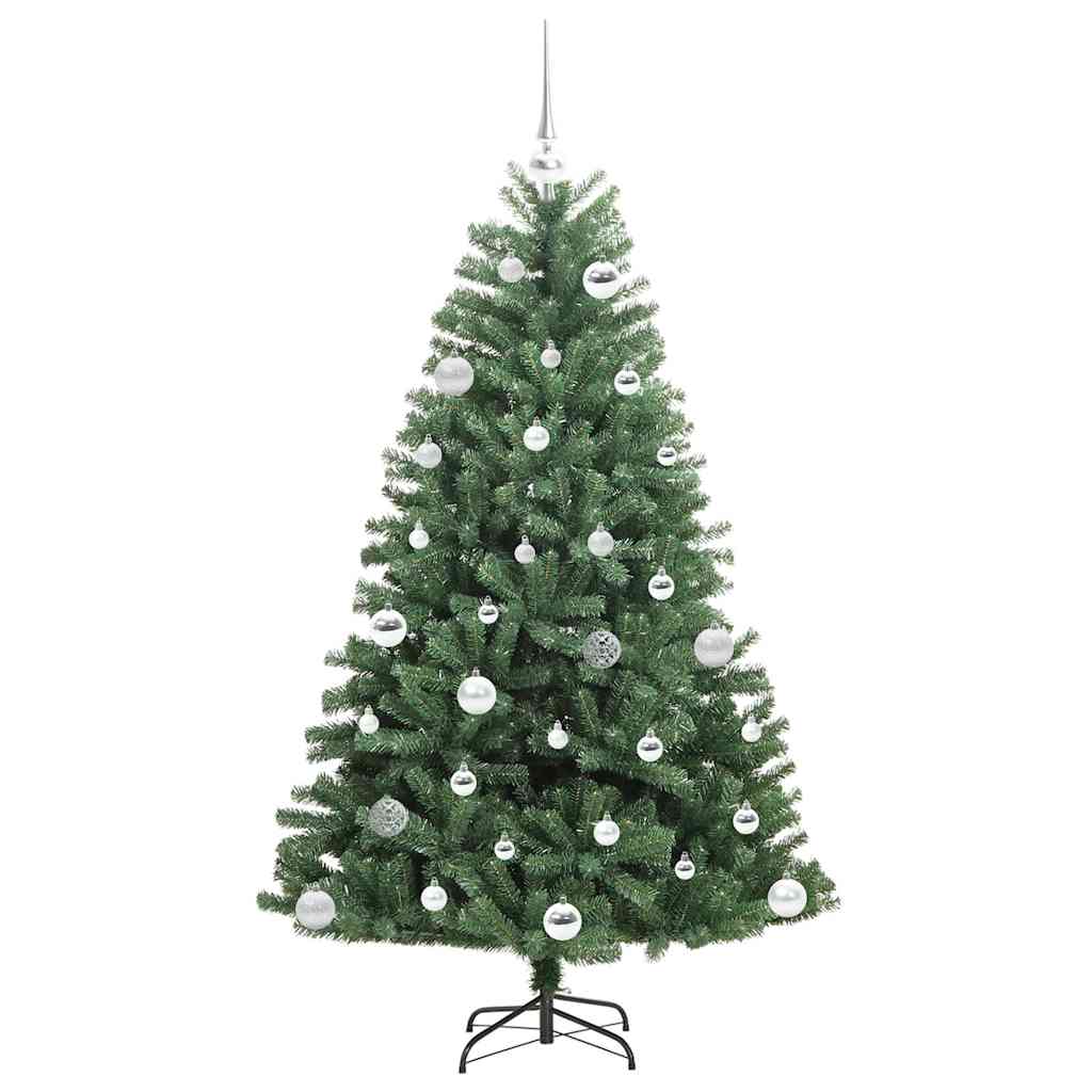 Albero di Natale Artificiale con Rami Pieghevoli Verde 150 cm | homemem39