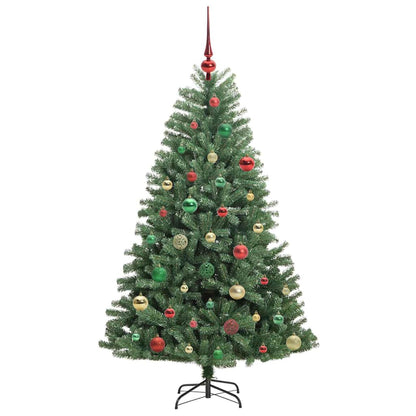 Albero di Natale Artificiale con Rami Pieghevoli Verde 150 cm | homemem39