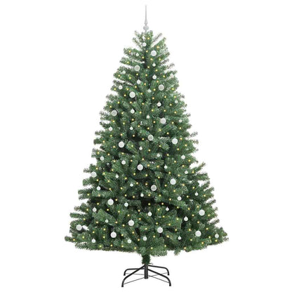 Albero di Natale Artificiale con Rami Pieghevoli Verde 240 cm | homemem39