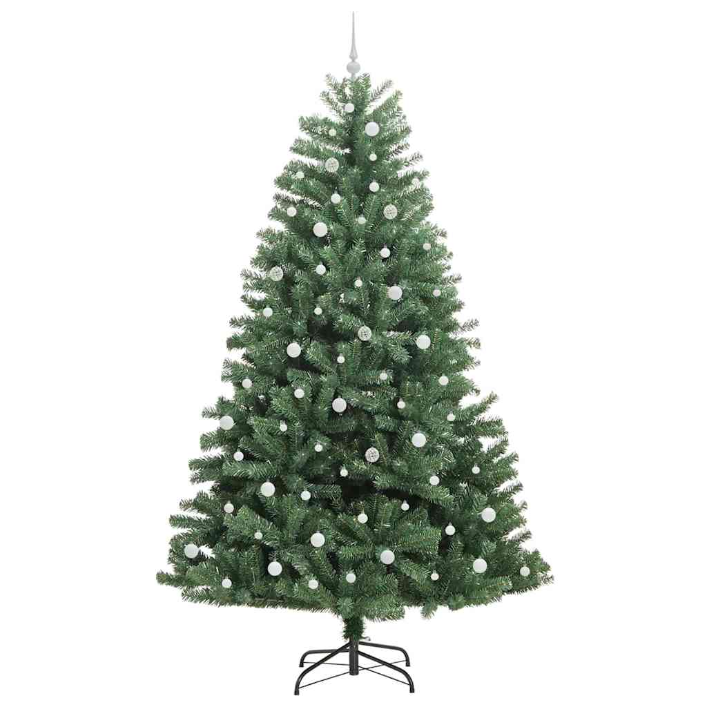 Albero di Natale Artificiale con Rami Pieghevoli Verde 240 cm | homemem39