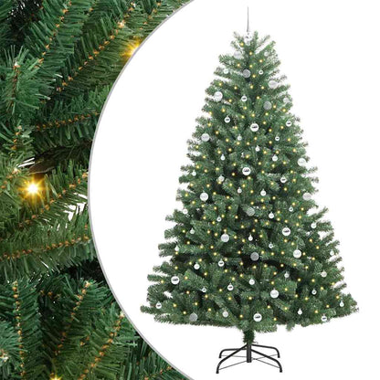 Albero di Natale Artificiale con Rami Pieghevoli Verde 240 cm | homemem39