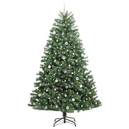 Albero di Natale Artificiale con Rami Pieghevoli Verde 240 cm | homemem39