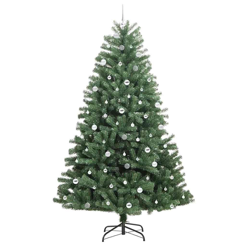 Albero di Natale Artificiale con Rami Pieghevoli Verde 240 cm | homemem39