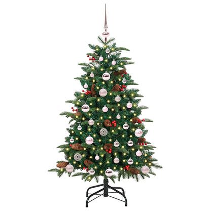 Albero di Natale artificiale con 150 LED Verde 120 cm