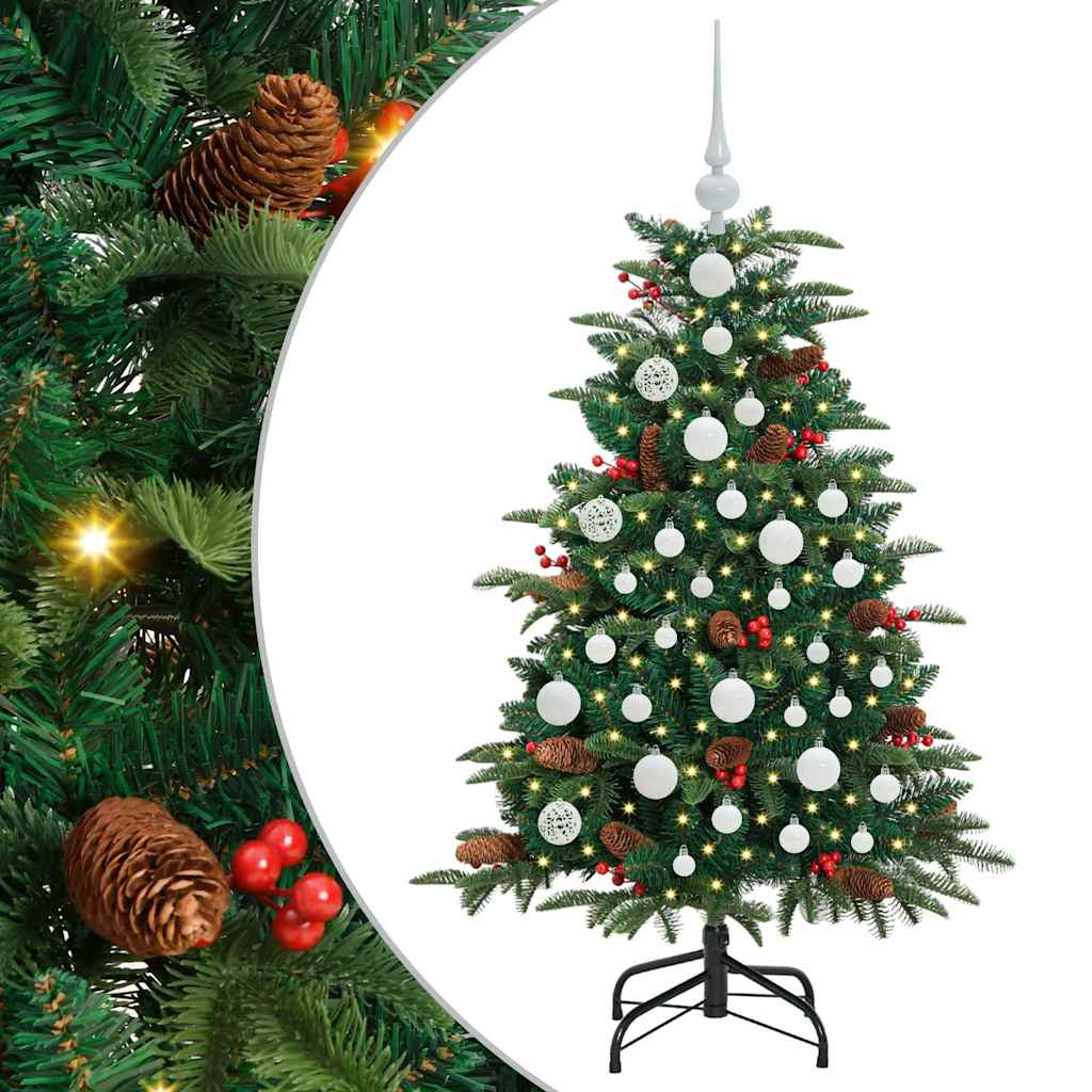 Albero di Natale artificiale con 150 LED Verde 120 cm