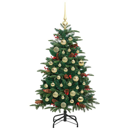 Albero di Natale artificiale con 150 LED Verde 120 cm