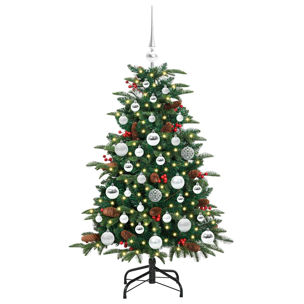 Albero di Natale artificiale con 150 LED Verde 120 cm