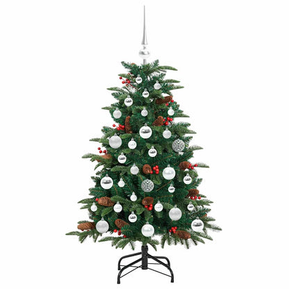 Albero di Natale artificiale con 150 LED Verde 120 cm