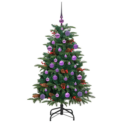 Albero di Natale artificiale con 150 LED Verde 120 cm