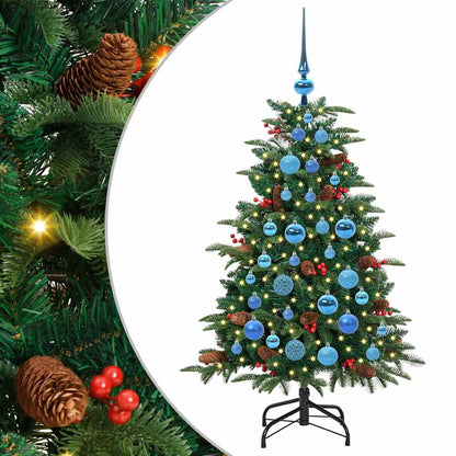 Albero di Natale artificiale con 150 LED Verde 120 cm