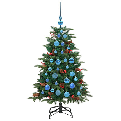 Albero di Natale artificiale con 150 LED Verde 120 cm