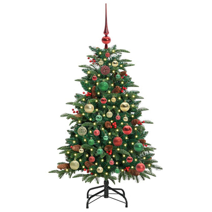 Albero di Natale artificiale con 150 LED Verde 120 cm