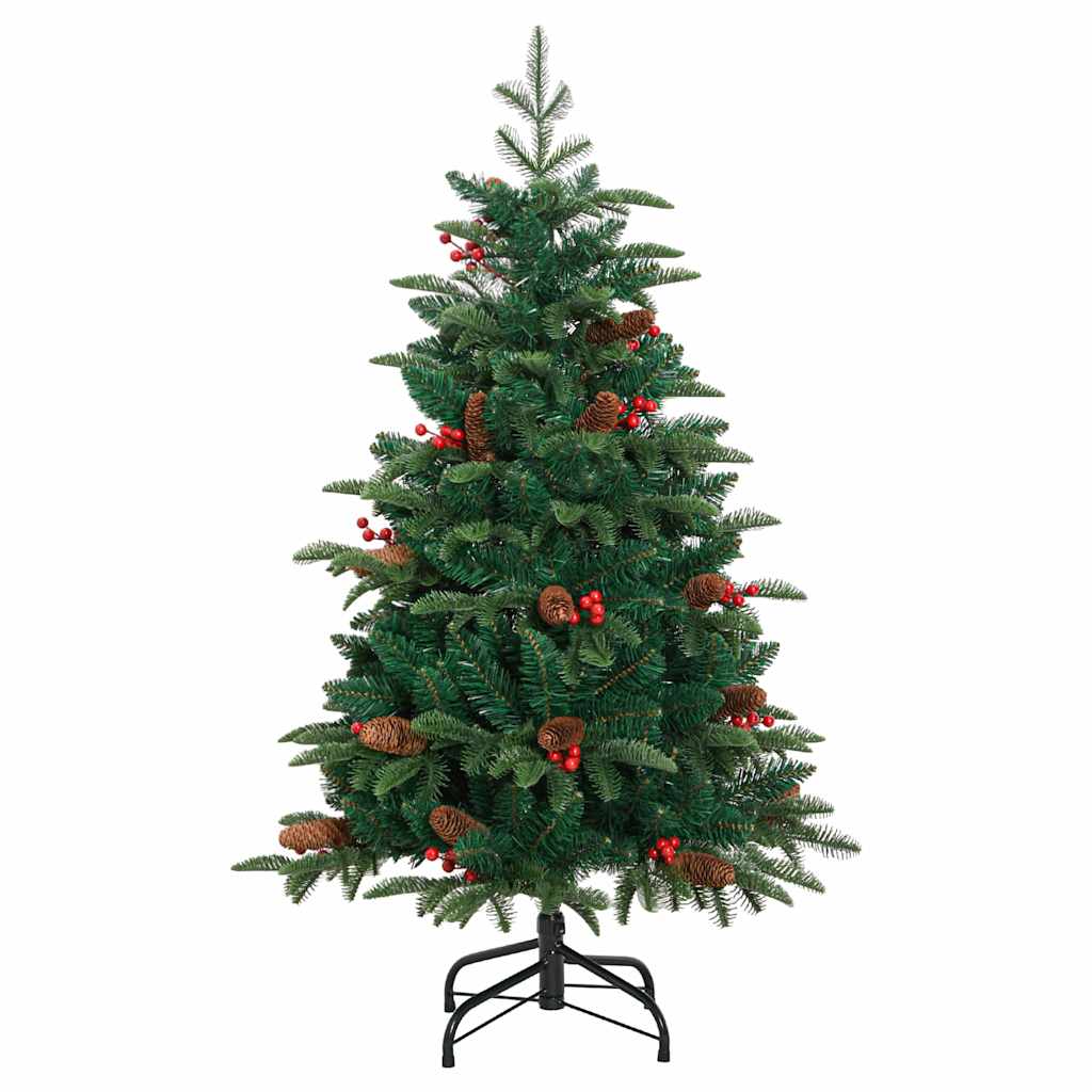 Albero di Natale artificiale con 150 LED Verde 120 cm