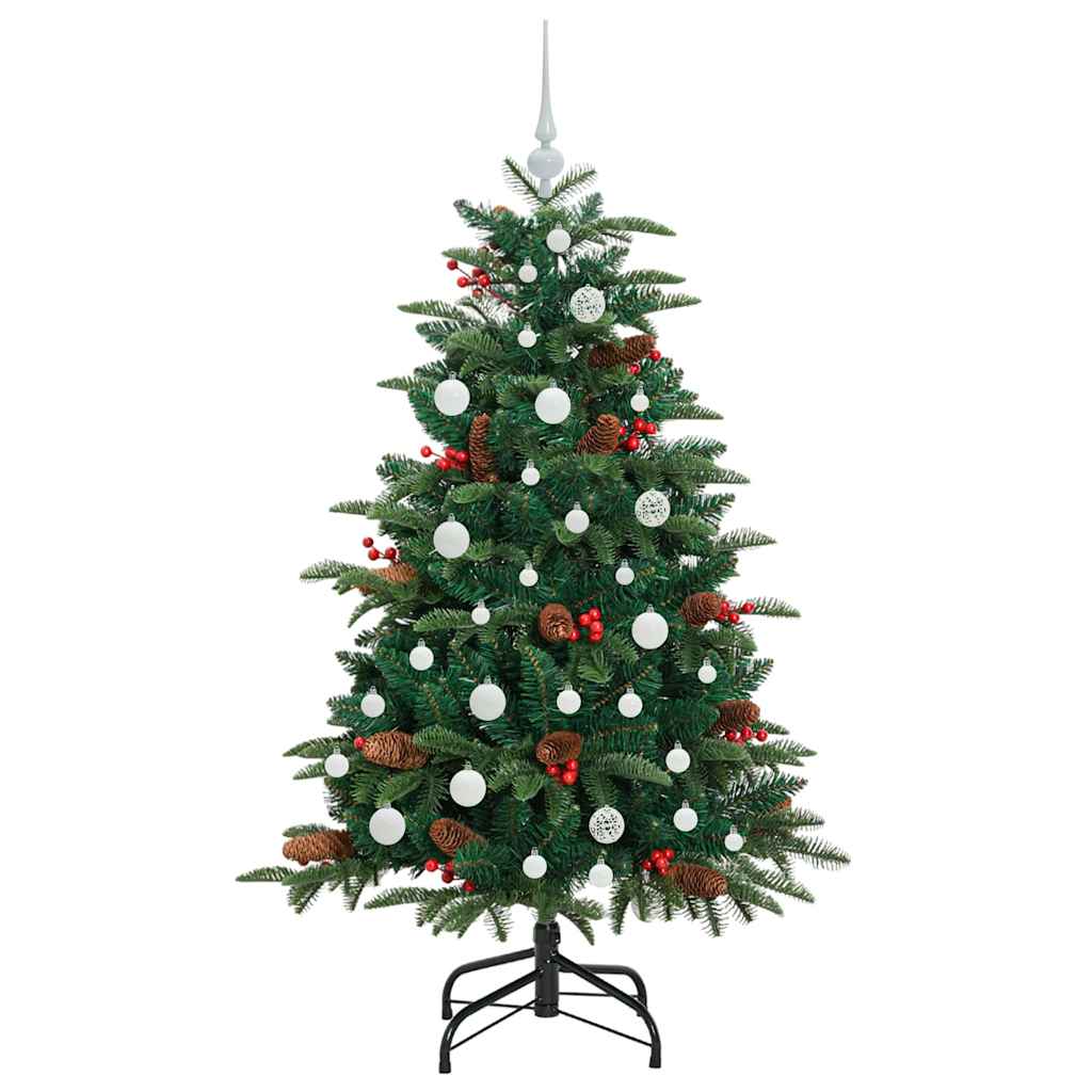 Albero di Natale artificiale con 150 LED Verde 150 cm