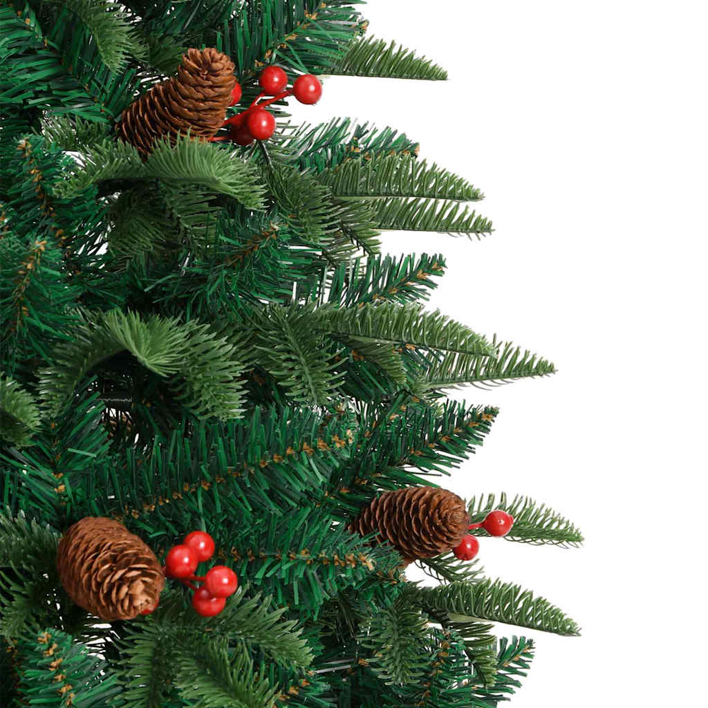 Albero di Natale artificiale con 150 LED Verde 150 cm | homemem39