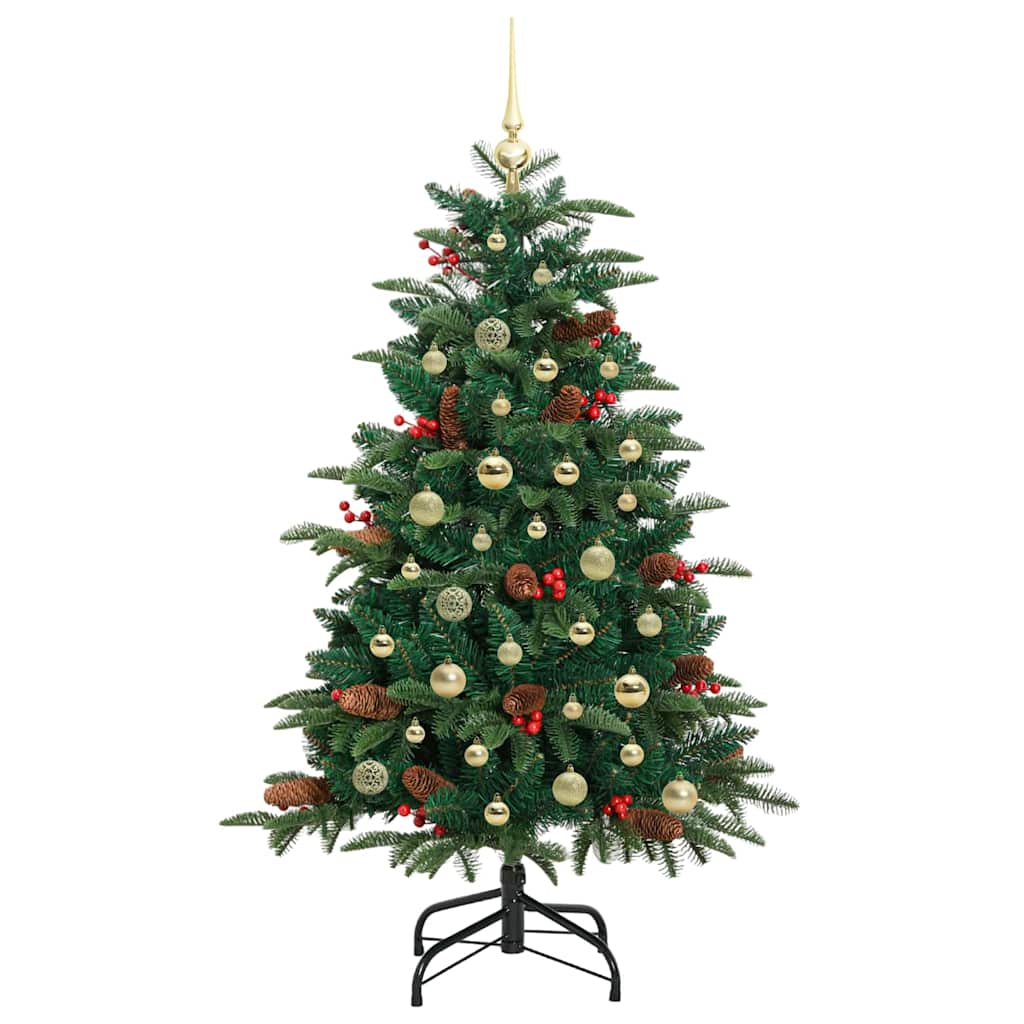 Albero di Natale artificiale con 150 LED Verde 150 cm