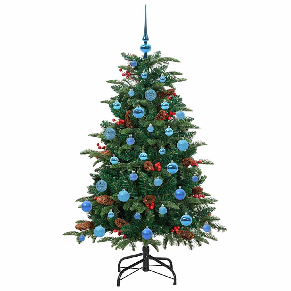 Albero di Natale artificiale con 150 LED Verde 150 cm