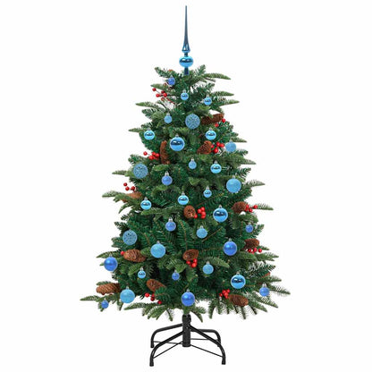 Albero di Natale artificiale con 150 LED Verde 150 cm