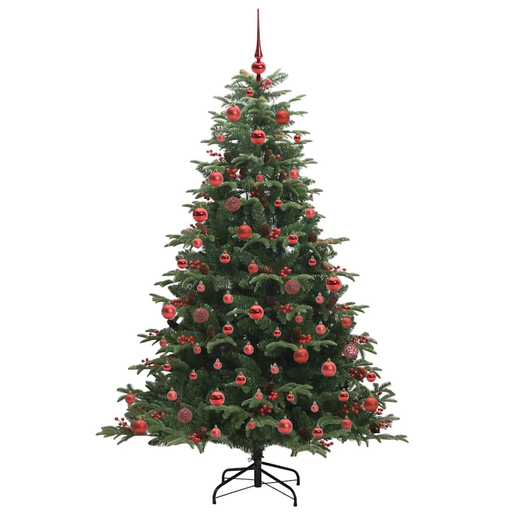 Albero di Natale artificiale con 300 LED Verde 180 cm
