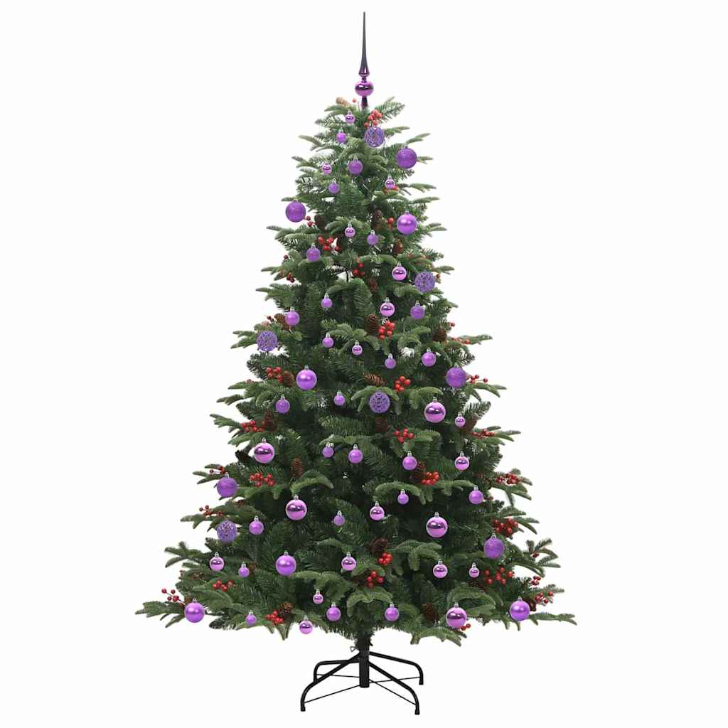 Albero di Natale artificiale con 300 LED Verde 180 cm