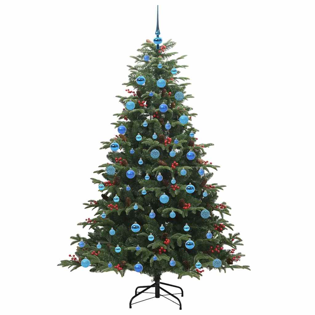 Albero di Natale artificiale con 300 LED Verde 180 cm