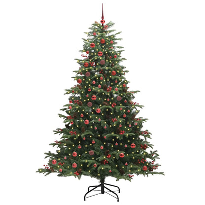 Albero di Natale artificiale con 300 LED Verde 210 cm