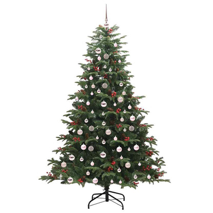 Albero di Natale artificiale con 300 LED Verde 210 cm