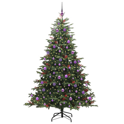 Albero di Natale artificiale con 300 LED Verde 210 cm