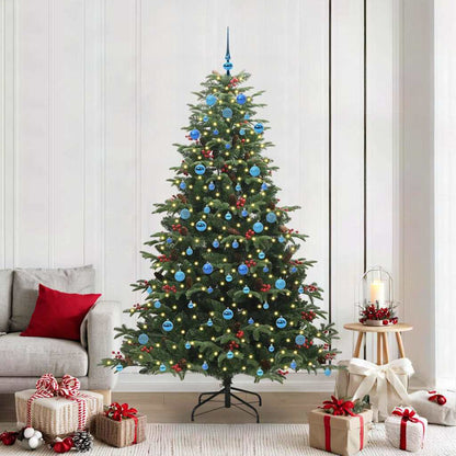 Albero di Natale artificiale con 300 LED Verde 210 cm