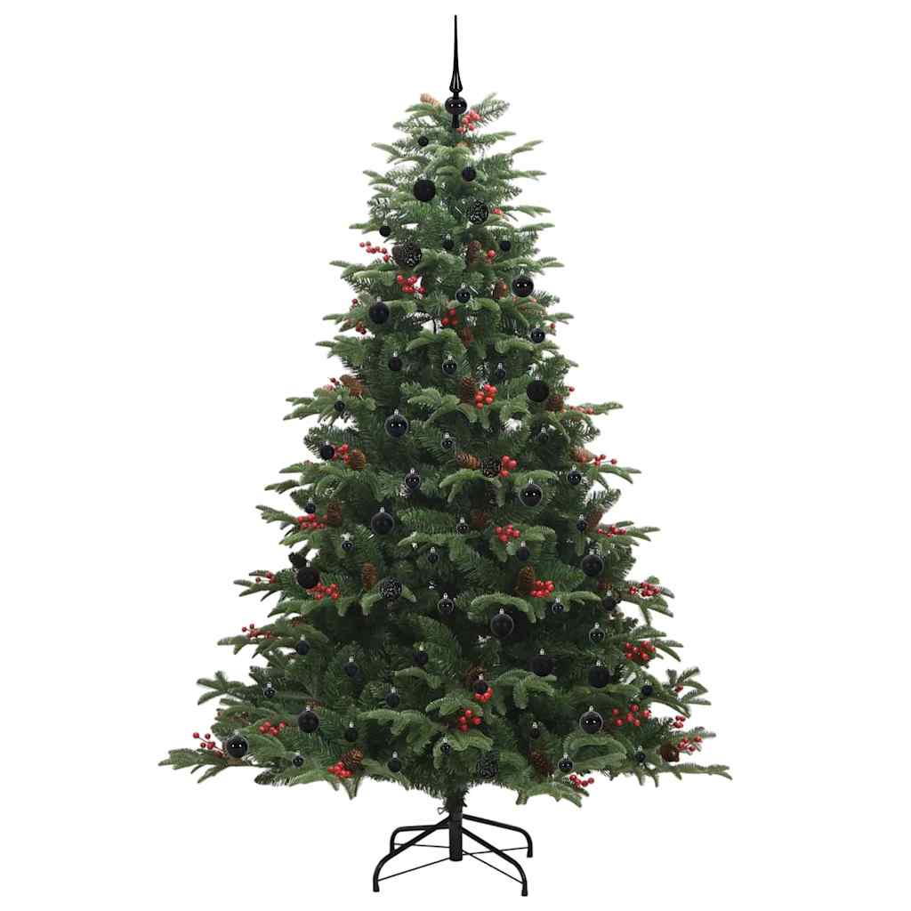 Albero di Natale artificiale con 300 LED Verde 240 cm