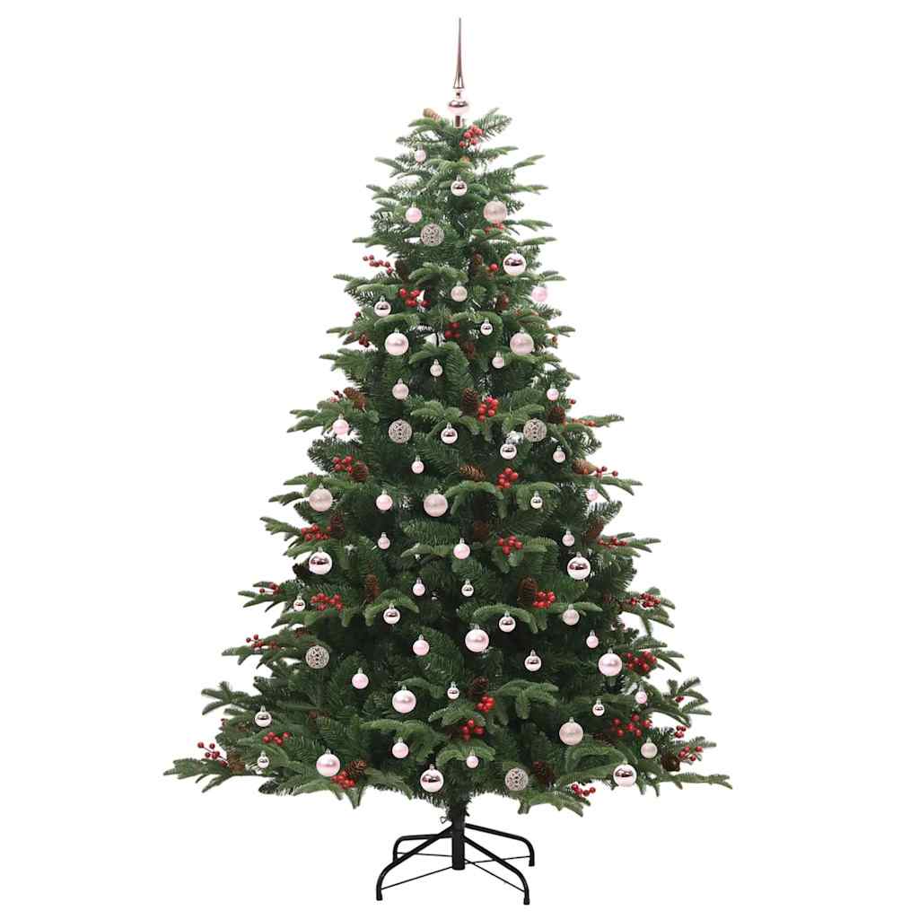 Albero di Natale artificiale con 300 LED Verde 240 cm