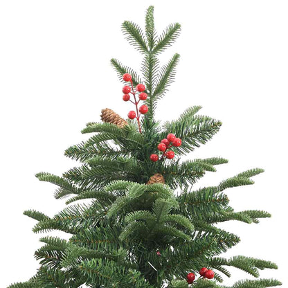 Albero di Natale artificiale con 300 LED Verde 240 cm | homemem39