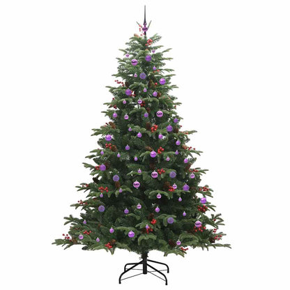 Albero di Natale artificiale con 300 LED Verde 240 cm
