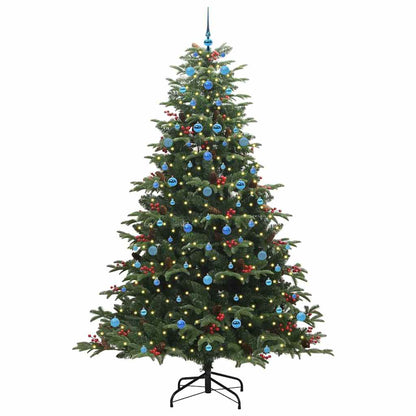 Albero di Natale artificiale con 300 LED Verde 240 cm