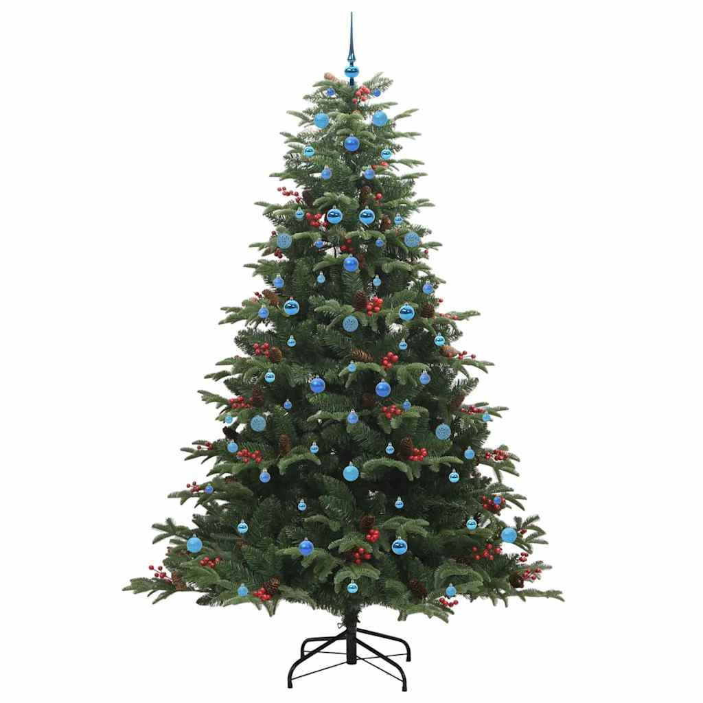 Albero di Natale artificiale con 300 LED Verde 240 cm