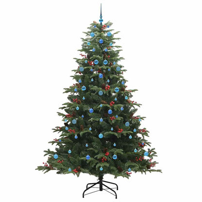 Albero di Natale artificiale con 300 LED Verde 240 cm