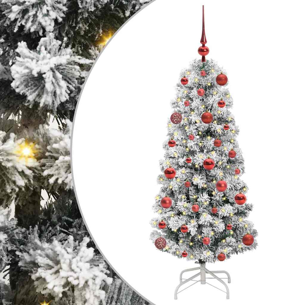 Albero di Natale Artificiale con Rami Pieghevoli 120 cm
