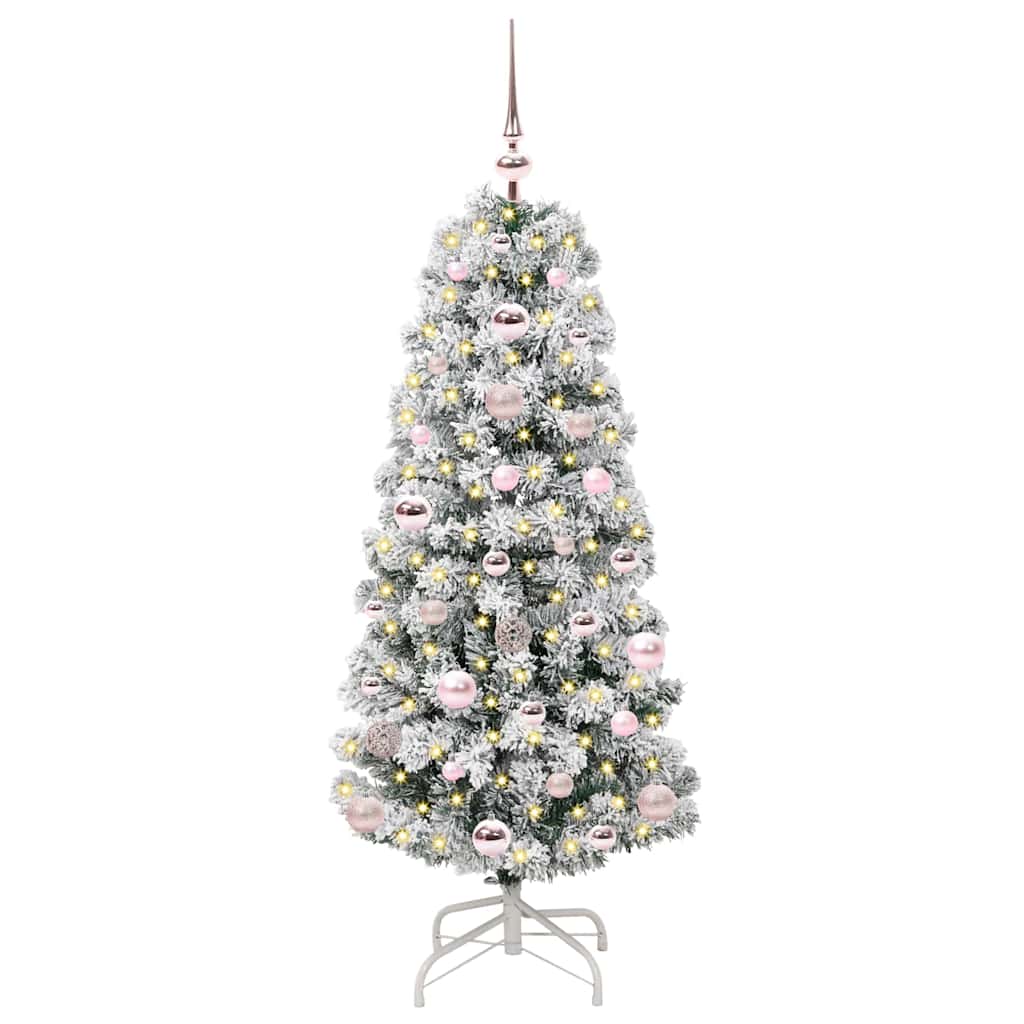 Albero di Natale Artificiale con Rami Pieghevoli 120 cm