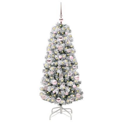 Albero di Natale Artificiale con Rami Pieghevoli 120 cm