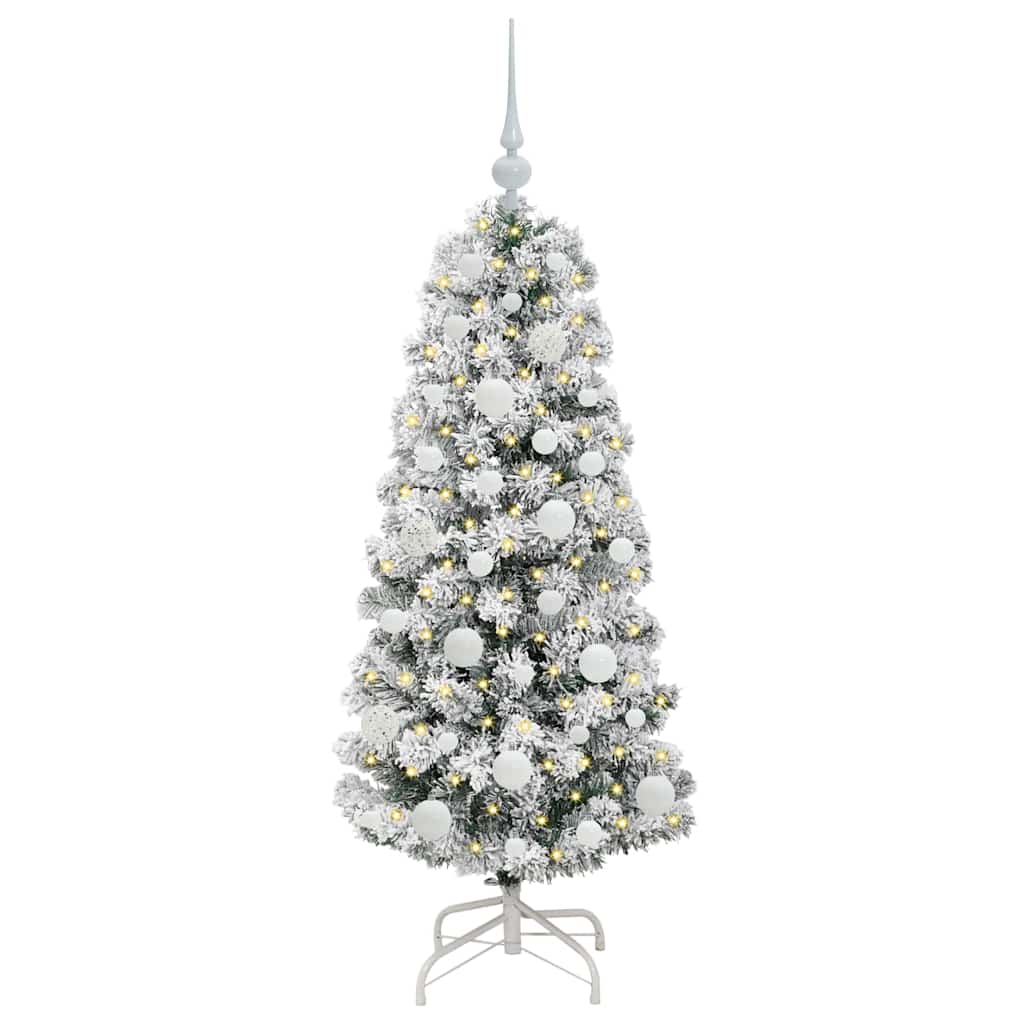Albero di Natale Artificiale con Rami Pieghevoli 120 cm