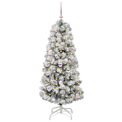 Albero di Natale Artificiale con Rami Pieghevoli 150 cm