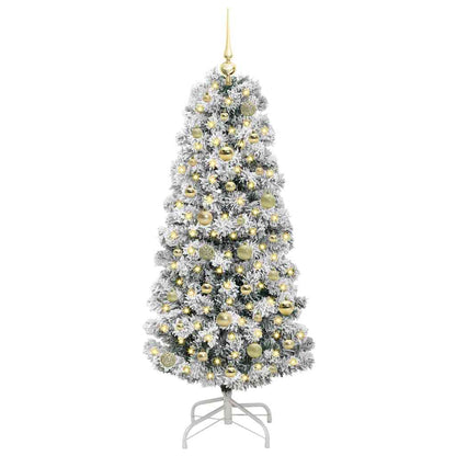 Albero di Natale Artificiale con Rami Pieghevoli 150 cm