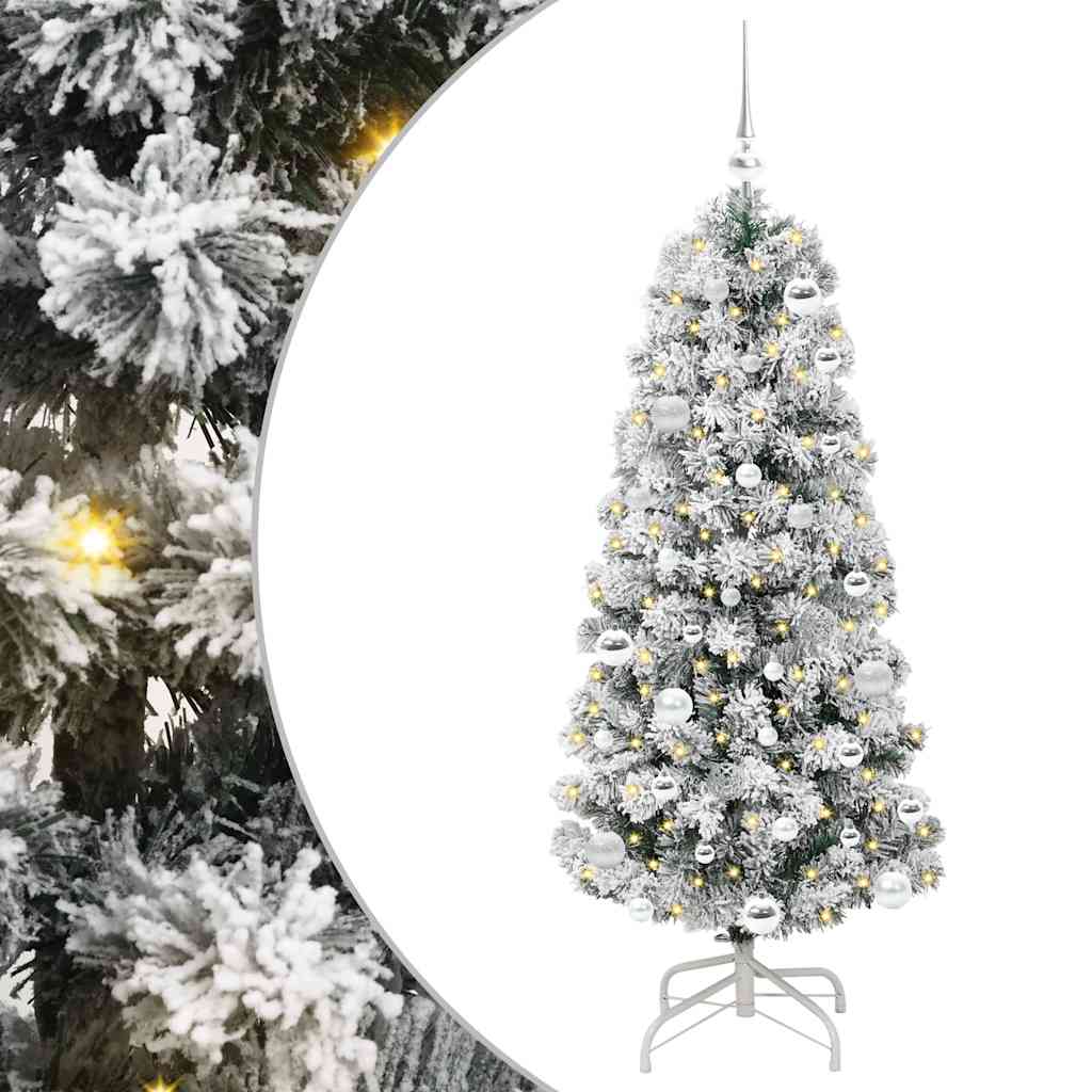 Albero di Natale Artificiale con Rami Pieghevoli 150 cm