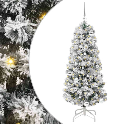 Albero di Natale Artificiale con Rami Pieghevoli 150 cm