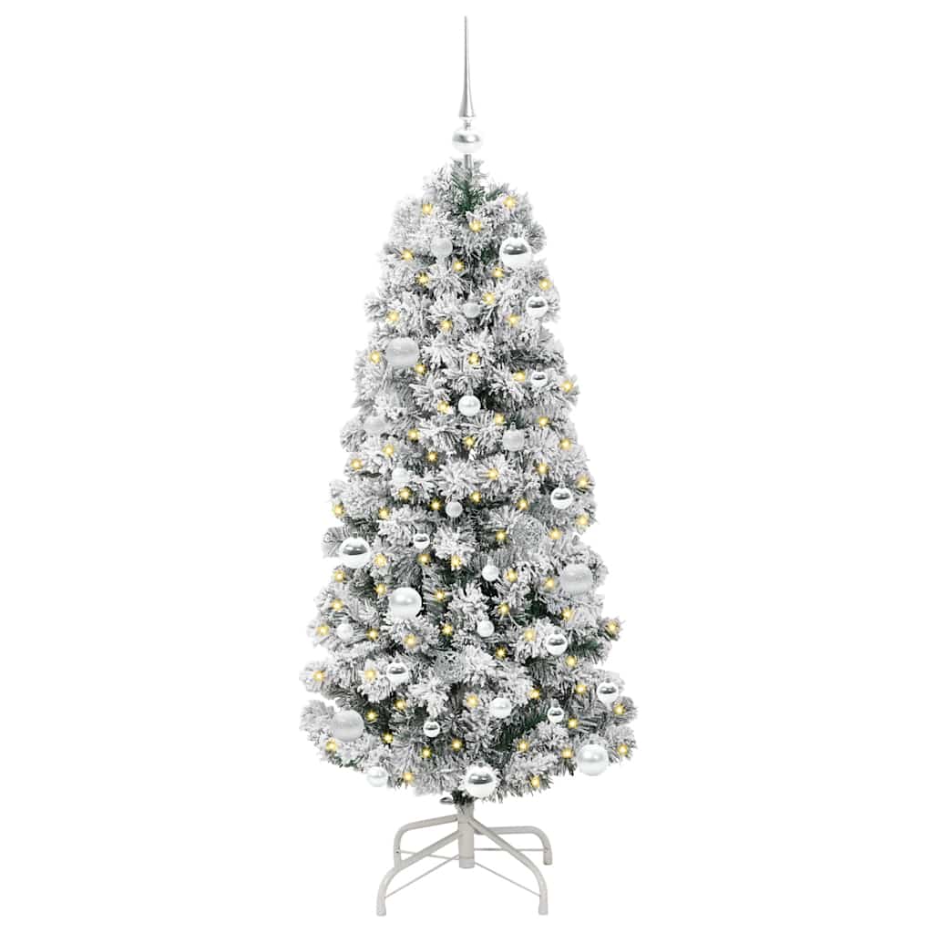 Albero di Natale Artificiale con Rami Pieghevoli 150 cm