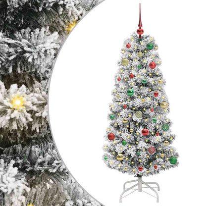 Albero di Natale Artificiale con Rami Pieghevoli 150 cm