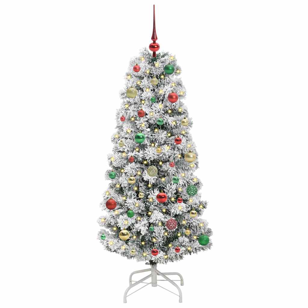 Albero di Natale Artificiale con Rami Pieghevoli 150 cm