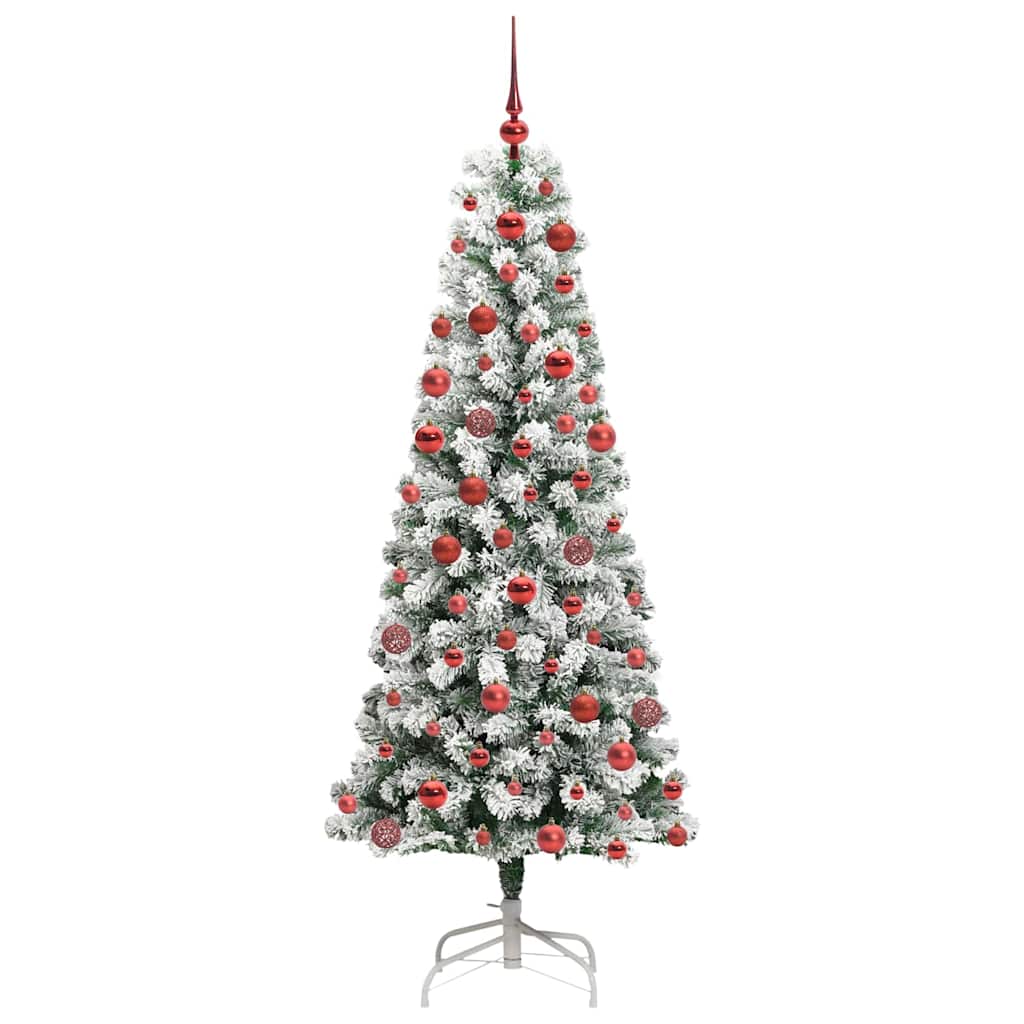 Albero di Natale Artificiale con Rami Pieghevoli 180 cm